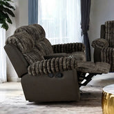 Dionysus Manual Reclining Loveseat Model Fm64003Br-Lv-M By Furniture Of America